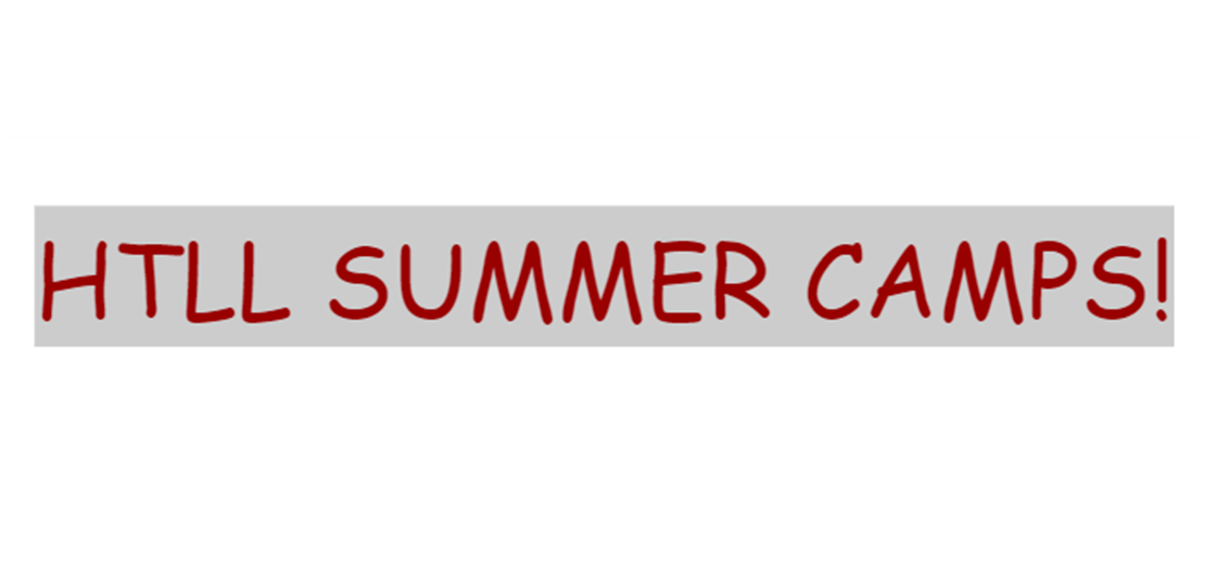 HTLL Summer Camp Link