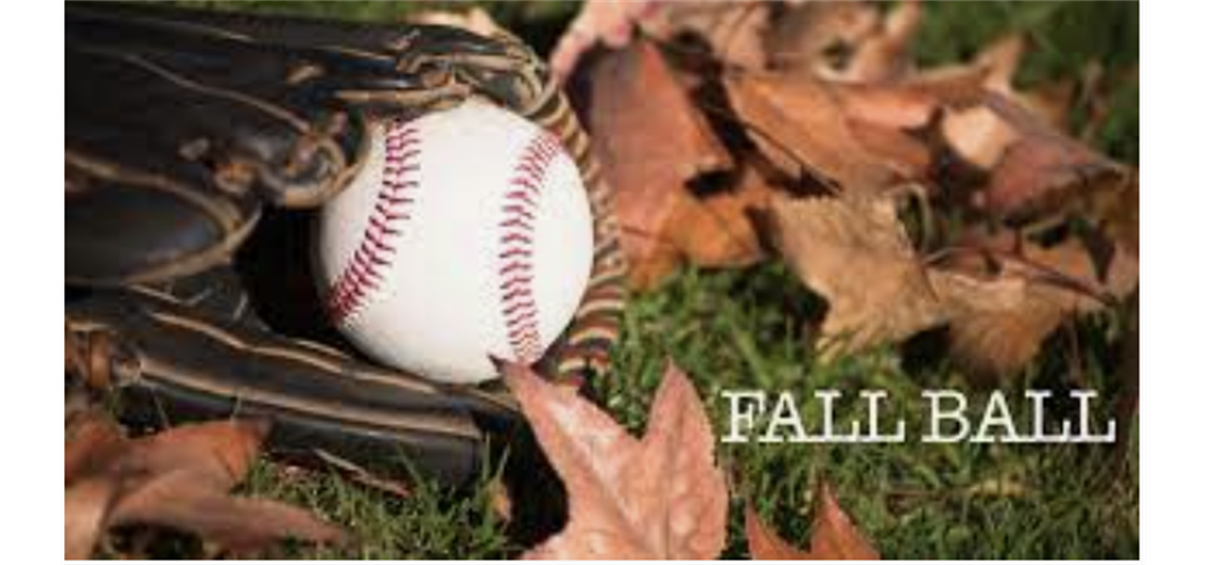 FALL BALL SCHEDULES POSTED!